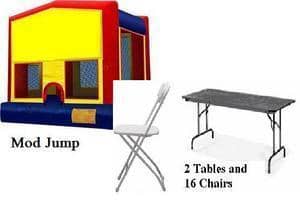 Mod Fun Pack 6 2 Tables and 16 Chairs