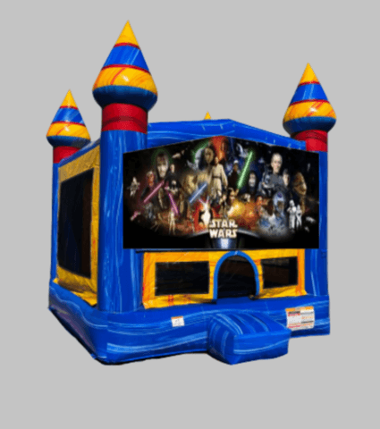 Star Wars Blue 13x13 Bounce House