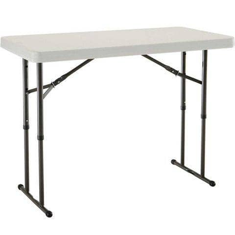 4ft Adjustable Height Party Table