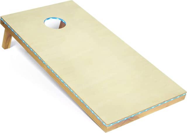 Premium LED Wood Cornhole Set