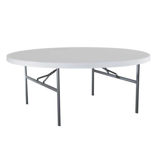 72" Round Table (fits 10 - Max 12 person)
