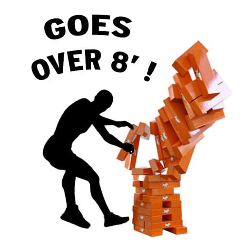 Jenga XXL GIGANTIC "CARDBOARD EDITION" (Ages 12+)