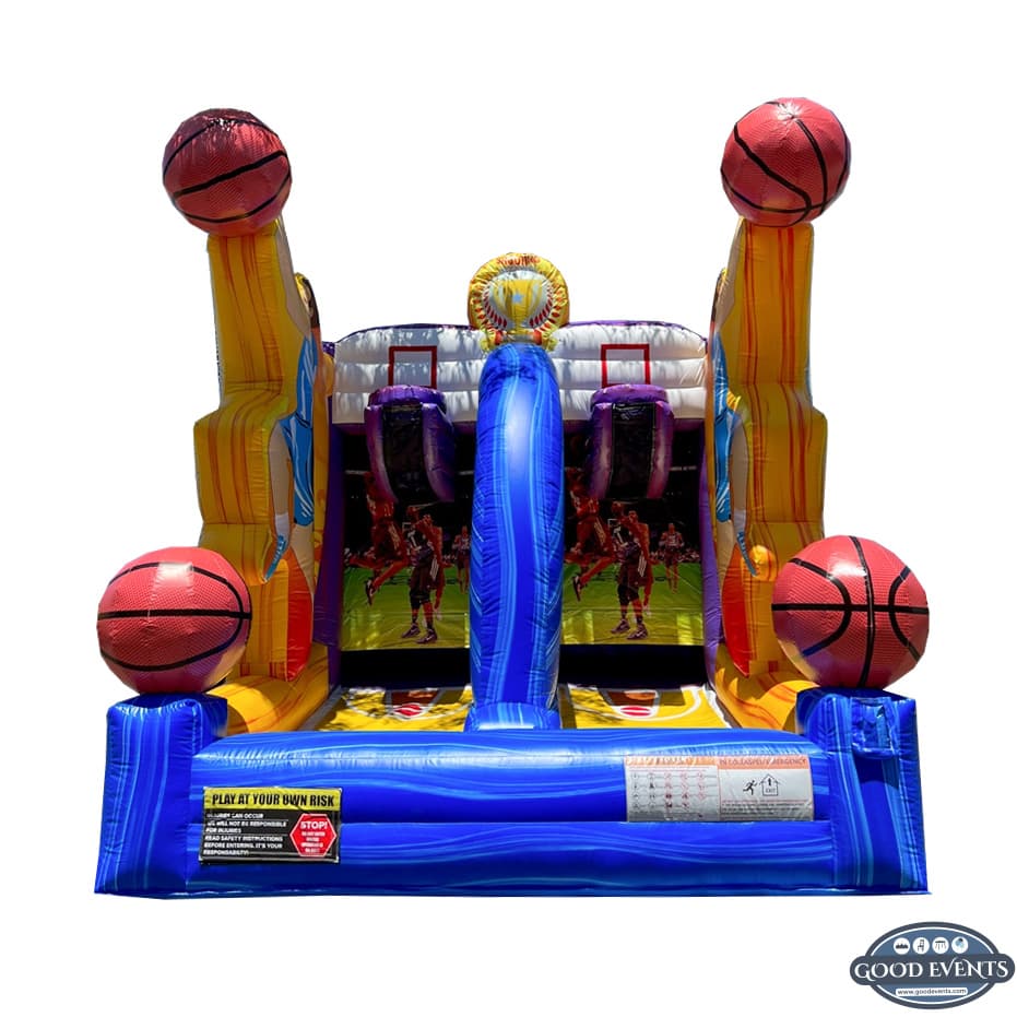 Basketball Shootout Duo 15.25L’ x 16.5W’ x 16.67H’