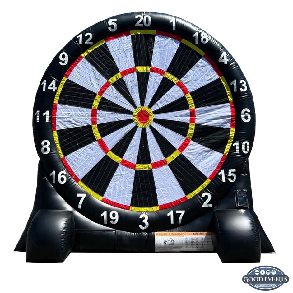 Inflatable Soccer Dart Game 15L’ x 15H’ x 4’W