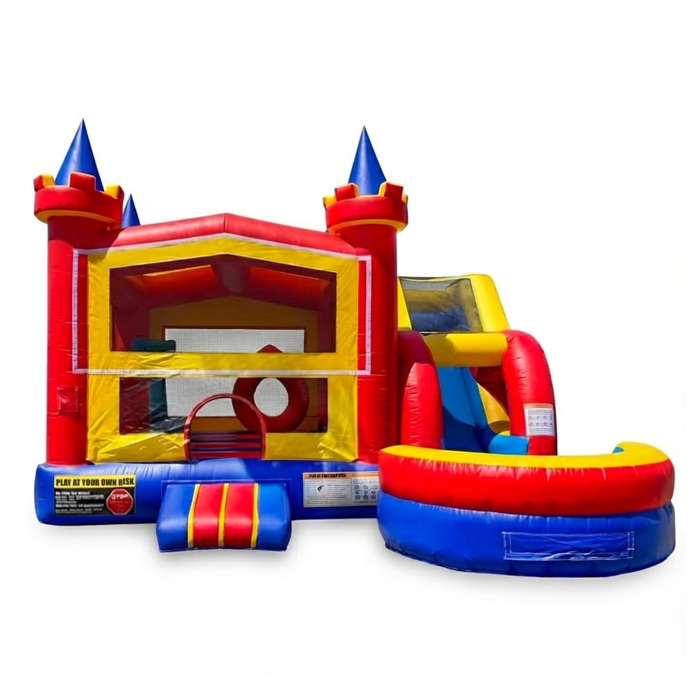 Modern Combo with Slide -wet or dry- 18'L x 20'W