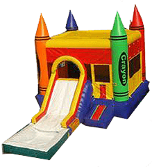 Crayon w/ Slide and BB Hoop and Water Tub