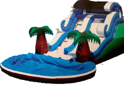 Little Kids Water Slide with huge Pool