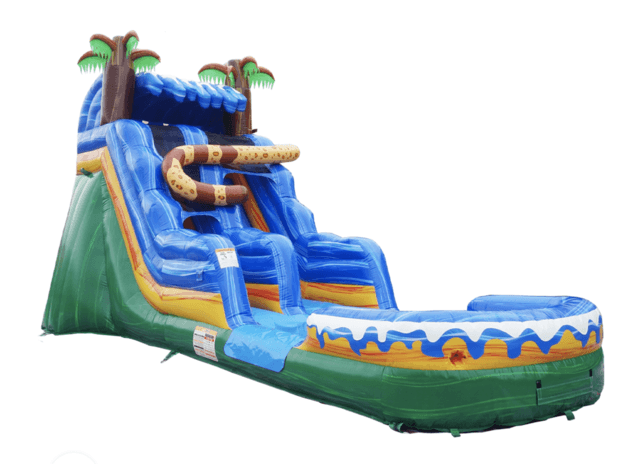 16 Ft Hidden Jaguar Waterslide