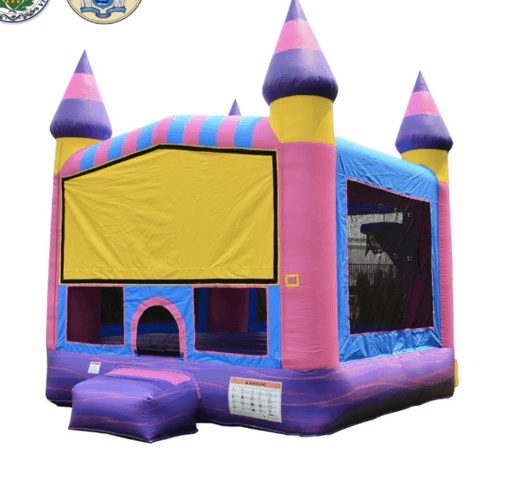 Cotton Candy 13x13 Castle Jumper