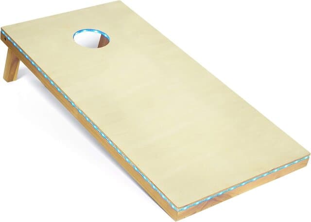 Premium LED Wood Cornhole Set