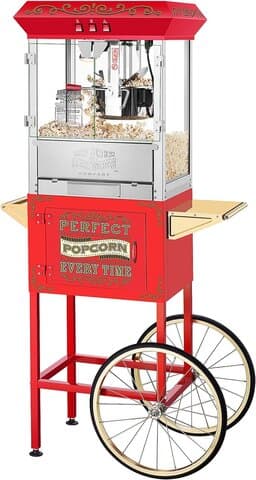 Popcorn Machine with Cart