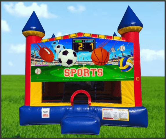 Sports Large 15 x 15 Castle Bouncer