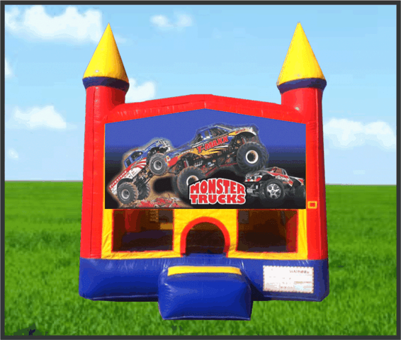 Monster Truck Castle Bouncer