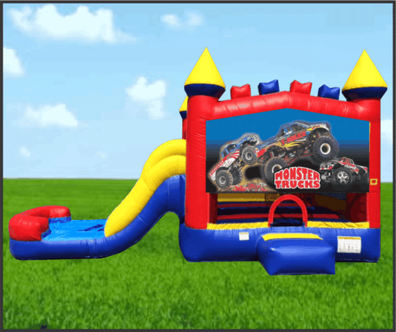 Monster Truck 4 in 1 Combo Dry Slide