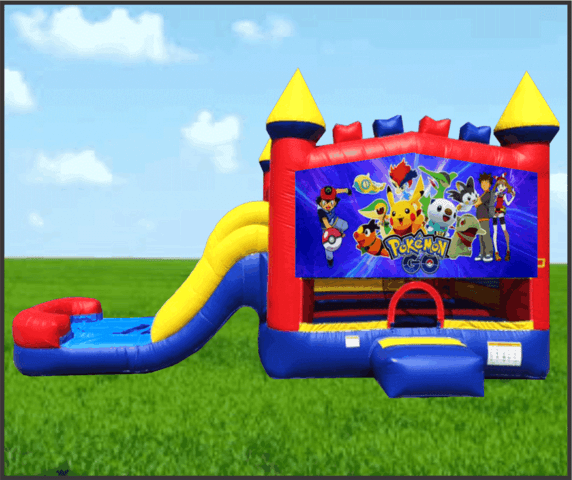 Pokemon Go 4 in 1 Combo Waterslide