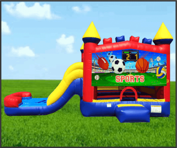 Sports 4 in 1 Combo Waterslide