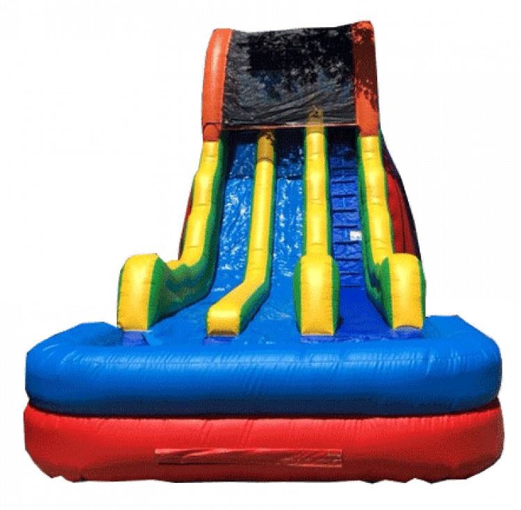 24' Double Lane Slide