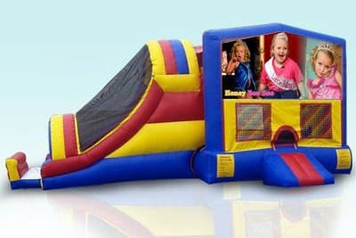 Combo Honey Boo Boo-themed inflatable bounce house and jumper rentals