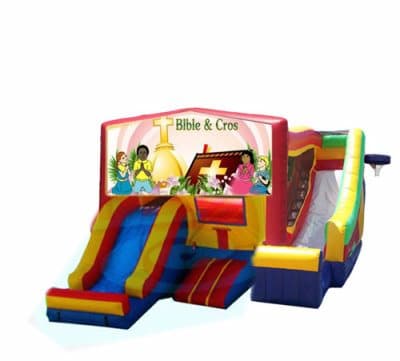Plain-themed inflatable bounce house and jumper rentals