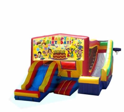 Plain-themed inflatable bounce house and jumper rentals