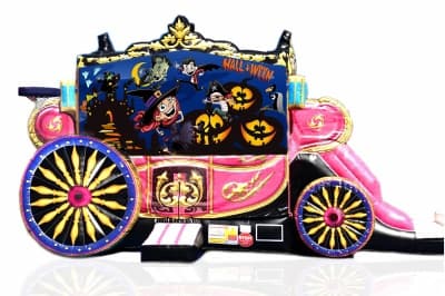 Halloween-theme inflatable bounce house and jumper rentals