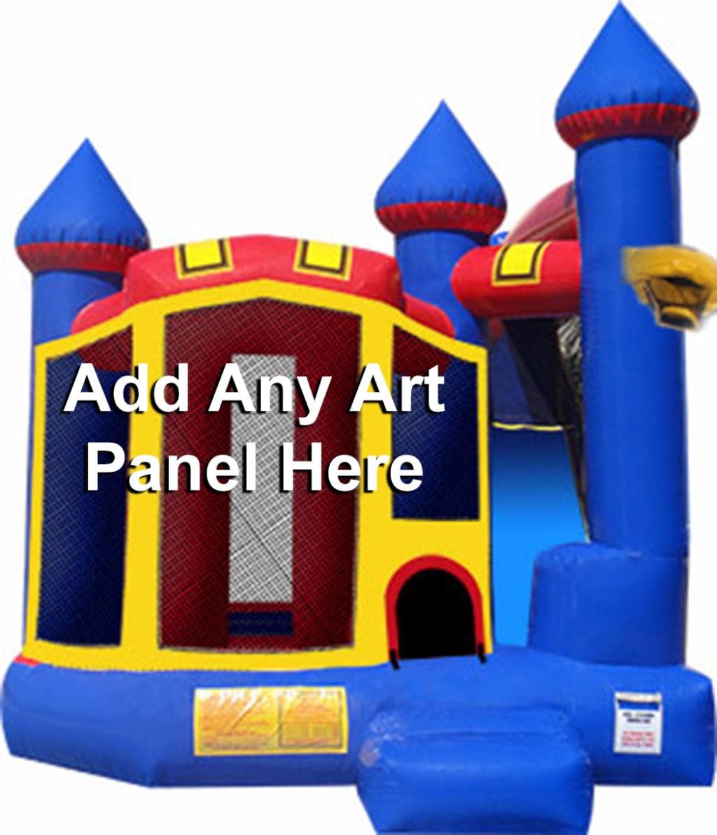 Backyard Castle Slide Combo Rental Bay Area