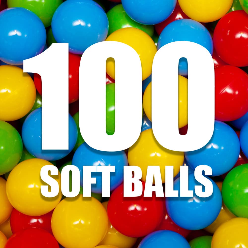 100 Play Balls Non-Toxic - Sale Item