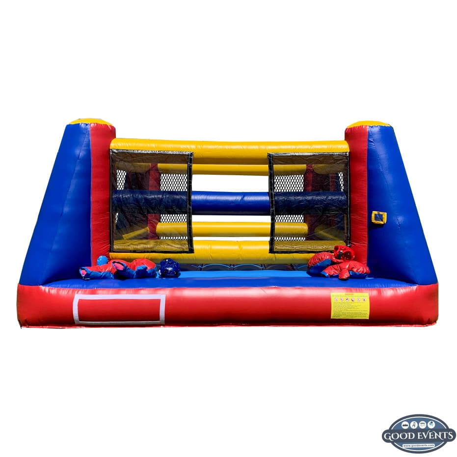 Boxing Ring + gloves & helmets - Size 17'x17'x8' - Click for details