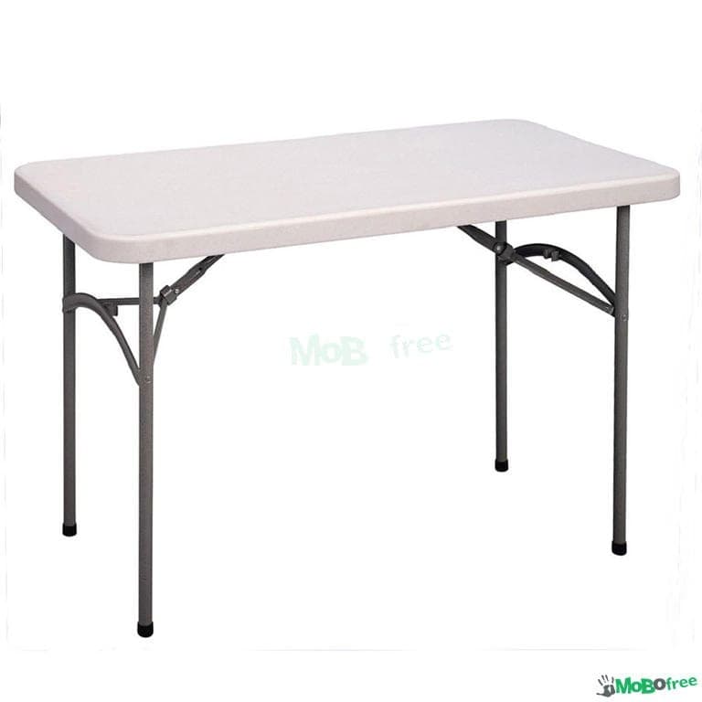4' Rectangular Table - Standard Adult Table (fits 4 - Max 6 Person)