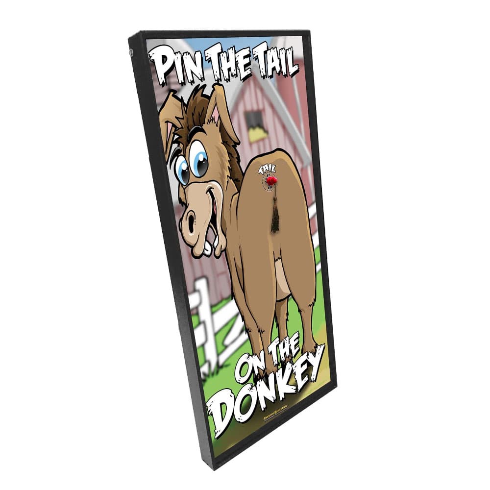 Pin the tail on the donkey (48" x 24")