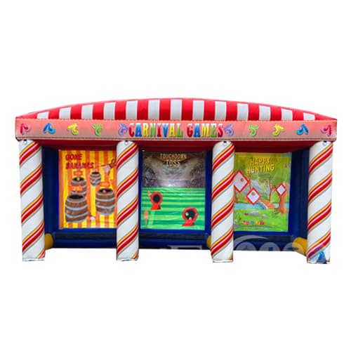 3 in 1 Inflatable Carnival Games – 19’L x 5’W x 9′ H