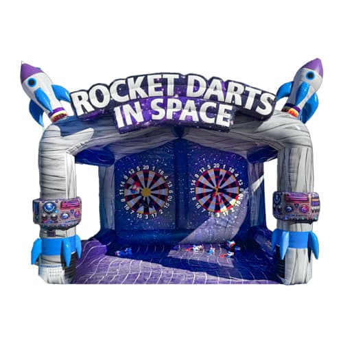 Rocket Darts Throwing Game - 19x10x10ft