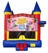 Pink Bday Castle Mod w/ Hoops