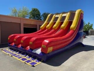 Four Lane Race Slide