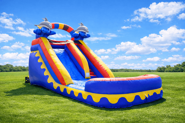14ft Dolphin Waterslide