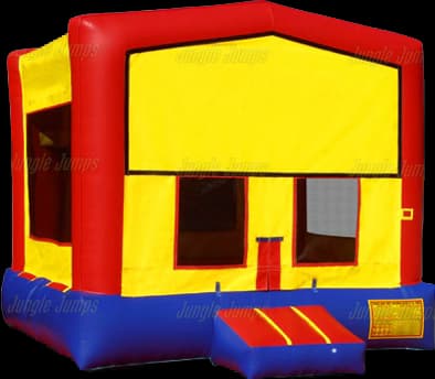 Bounce House with Banner