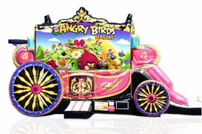 Angry Bird-theme inflatable bounce house and jumper rentals