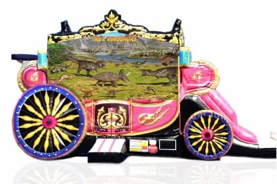 Dinosaurs-theme inflatable bounce house and jumper rentals